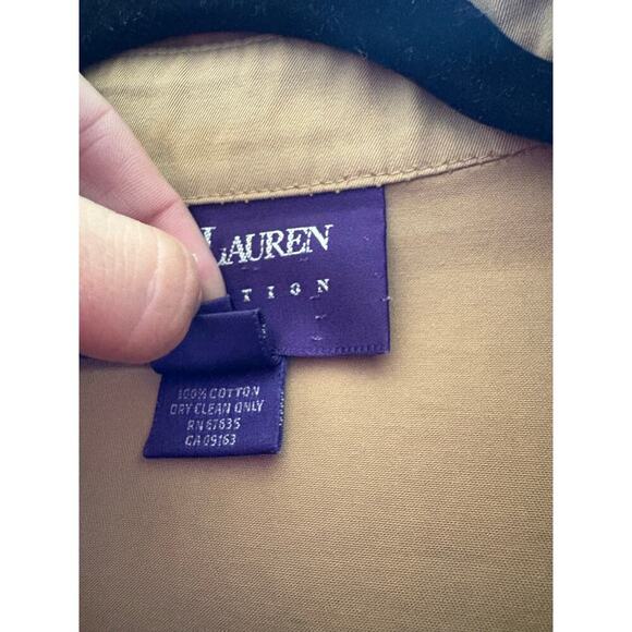 Ralph Lauren Collection Vintage 1994 Runway Utility Field Safari Jacket 10 Tan M - Picture 6 of 16